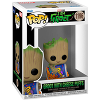 Pop Marvel I Am Groot 1196: Groot with Cheese Puffs