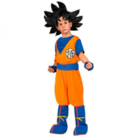 Disfraz Goku con Peluca 5-6 años