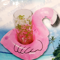 Posa Vaso Flamingo Hinchable