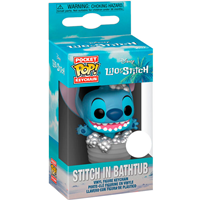 Llavero Pocket Pop Disney Stitch in Bathtub