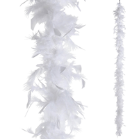 Boa Plumas Blanca