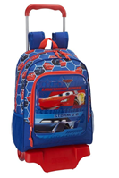 Mochila Infantil Cars con Carro