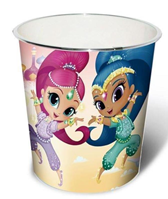 Papelera Shimmer & Shine 23cm