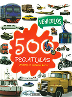 Vehiculos 500 pegatinas